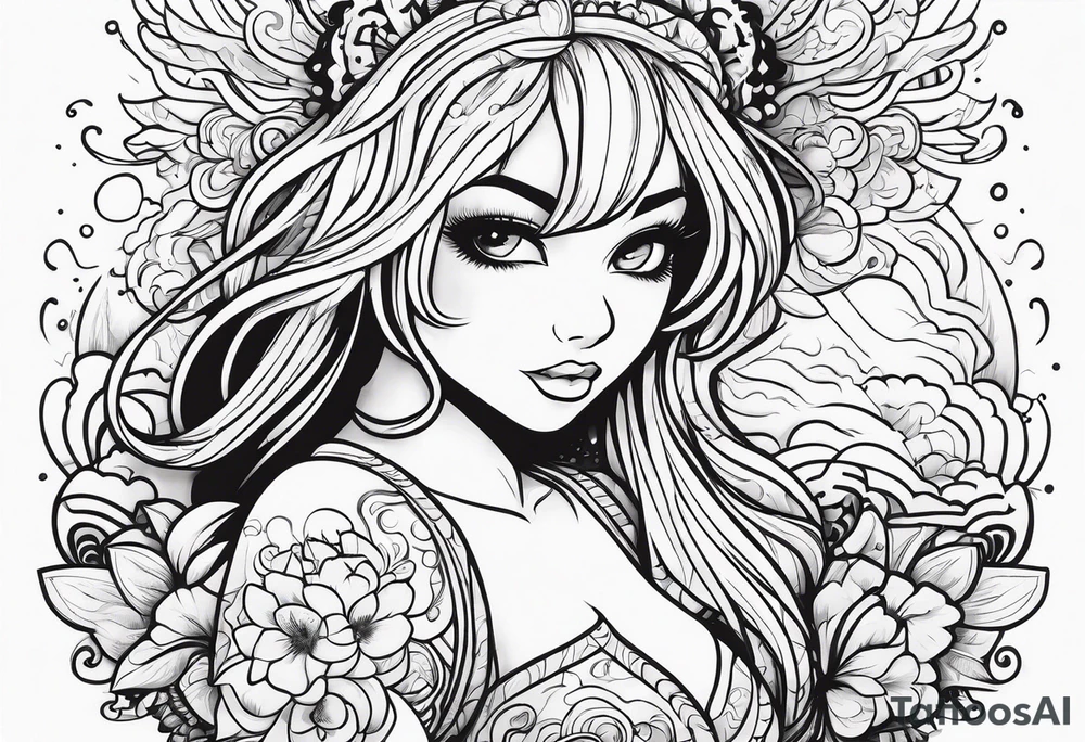 hentai tattoo idea