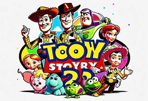 toy story tattoo idea