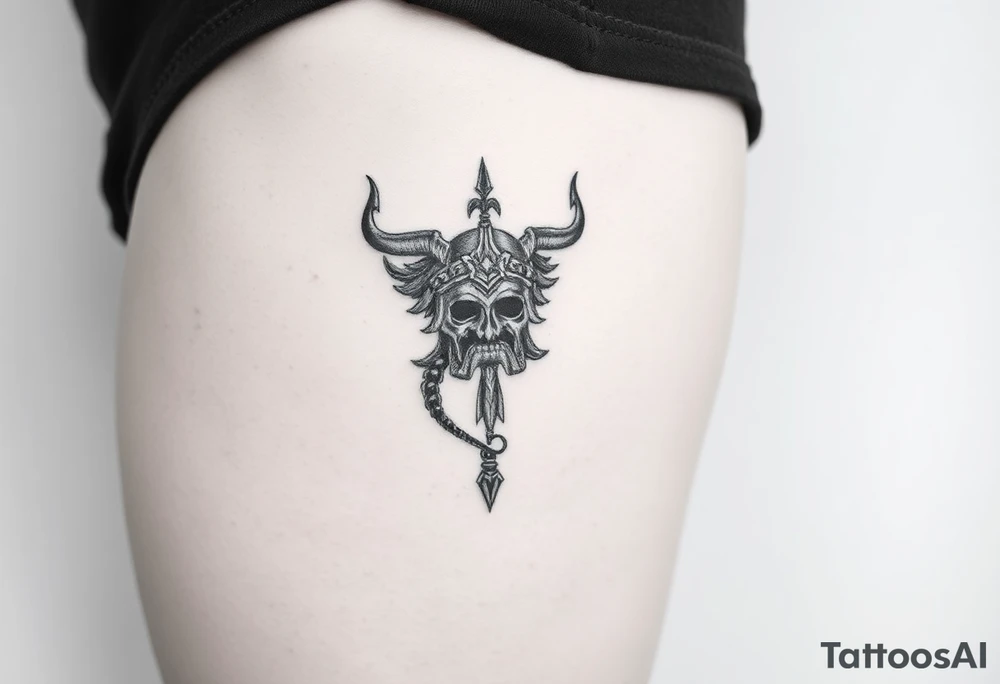 Viking style tattoo tattoo idea