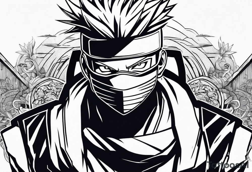 kakashi tattoo idea