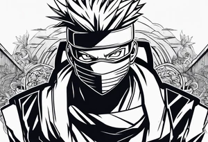 kakashi tattoo idea