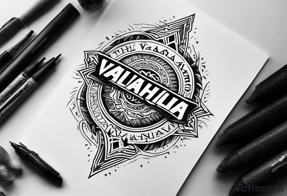 Valhalla mist tattoo idea