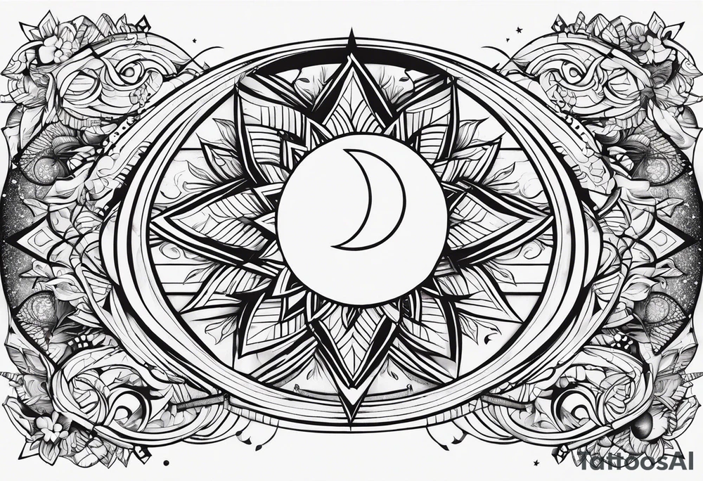 minimalism tattoo with star and moon and sun tattoo idea minimalism tattoo with star and moon and sun tattoo idea