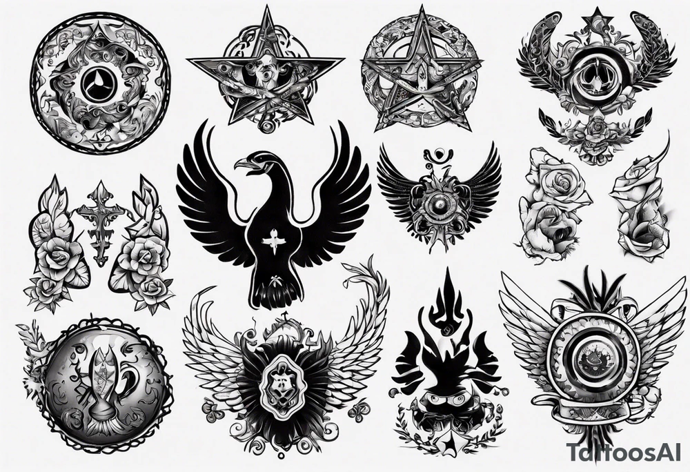 russian symbols tattoo idea