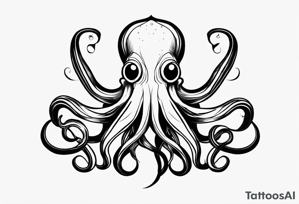 octopas 
dark tattoo idea