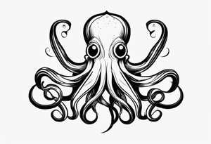 octopas 
dark tattoo idea