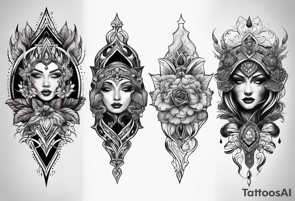 Sleeve tattoo idea