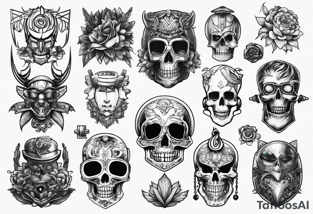 Love, Death & Robots tattoo idea