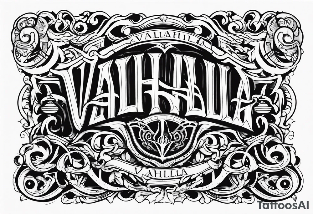 Valhalla tattoo idea