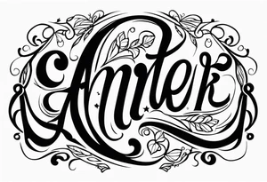 Amber Elizabeth Worthington 07-11-2023 tattoo idea