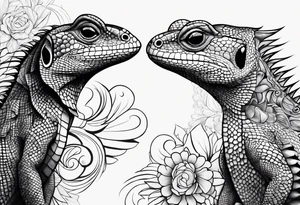 lizards tattoo idea