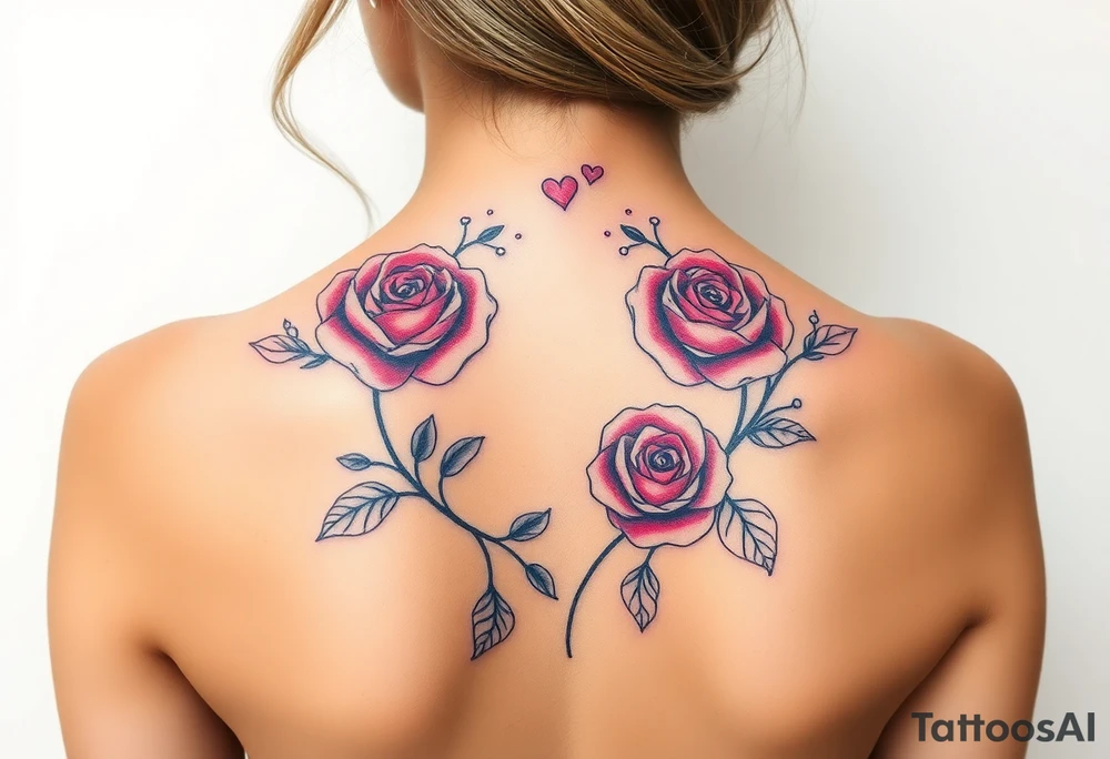 Im a twinky male and want a pretty tattoo on my public area. I like roses, kisses, and hearts, and kink tattoo idea