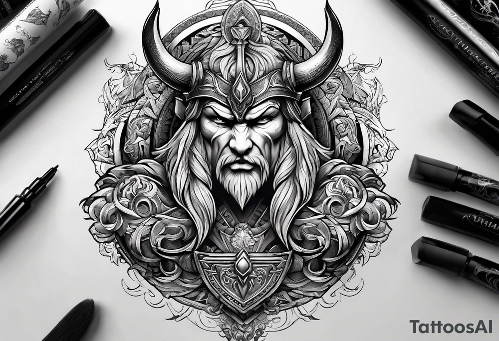 Valhalla tattoo idea