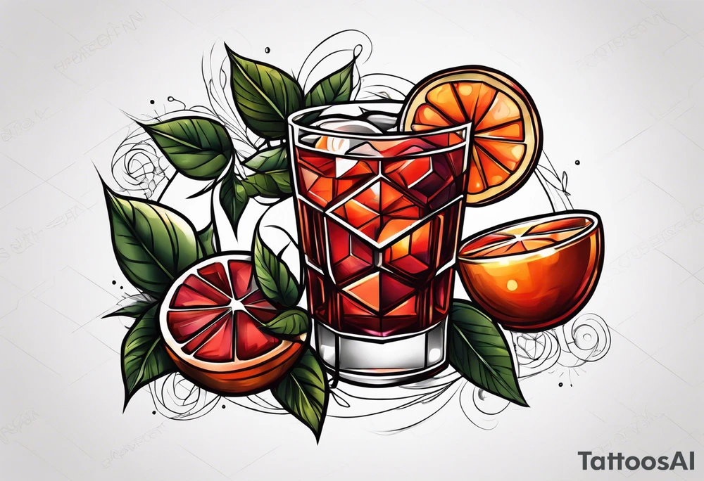 Negroni tattoo idea