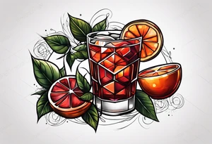 Negroni tattoo idea