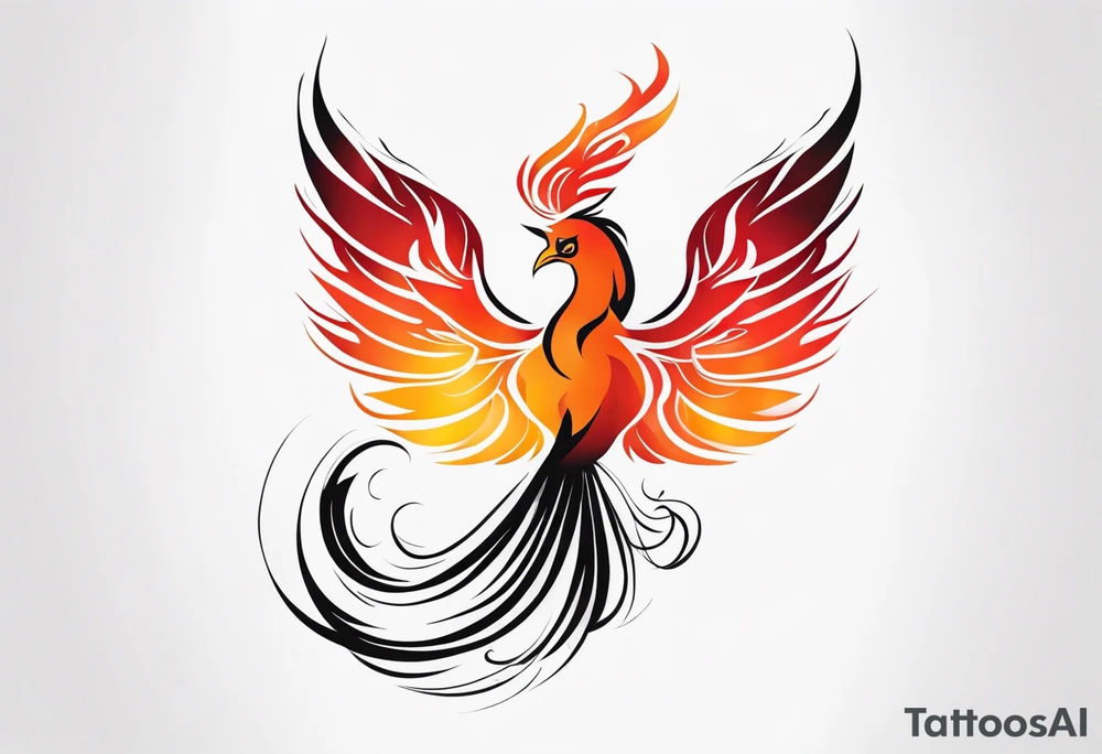 phoenix tattoo idea