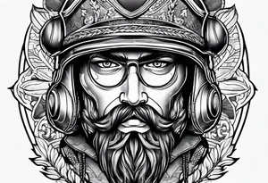 Lithuanian soldier tattoo idea