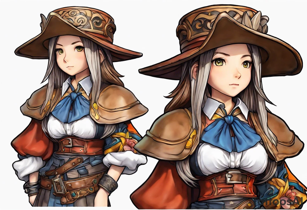 Beatrix from Final Fantasy IX tattoo idea