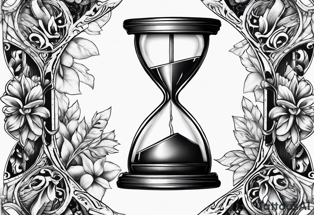 Hourglass tattoo idea