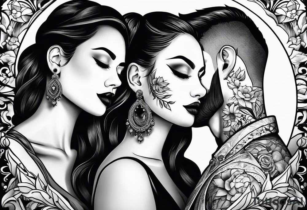 Couple tattoos tattoo idea
