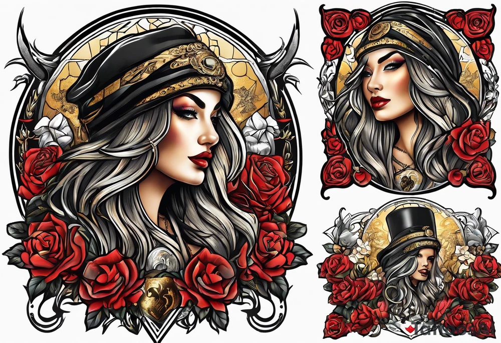 Do it for the bay gold blooded tattoo idea