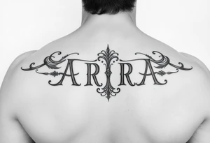 Name ARIA tattoo idea