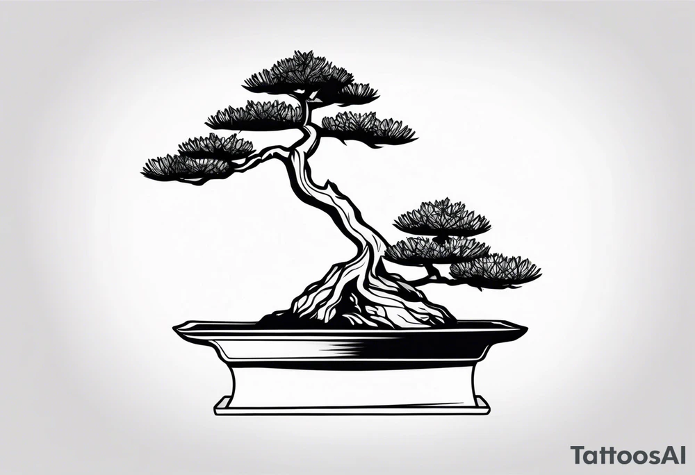 bonsai tattoo idea