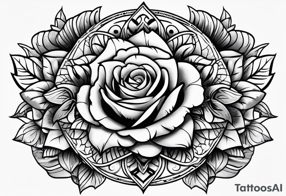 chicano style arm tattoo tattoo idea