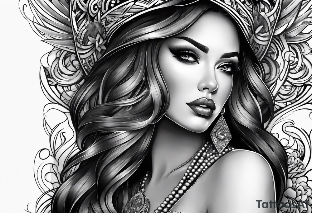 Donna chicano tattoo idea