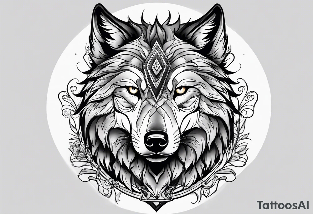 Fierce Wolfe tattoo idea