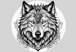 Fierce Wolfe tattoo idea