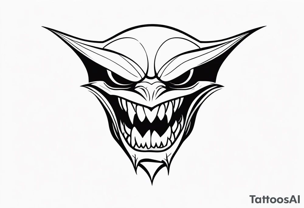 Vampire Fangs tattoo idea