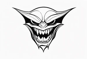 Vampire Fangs tattoo idea