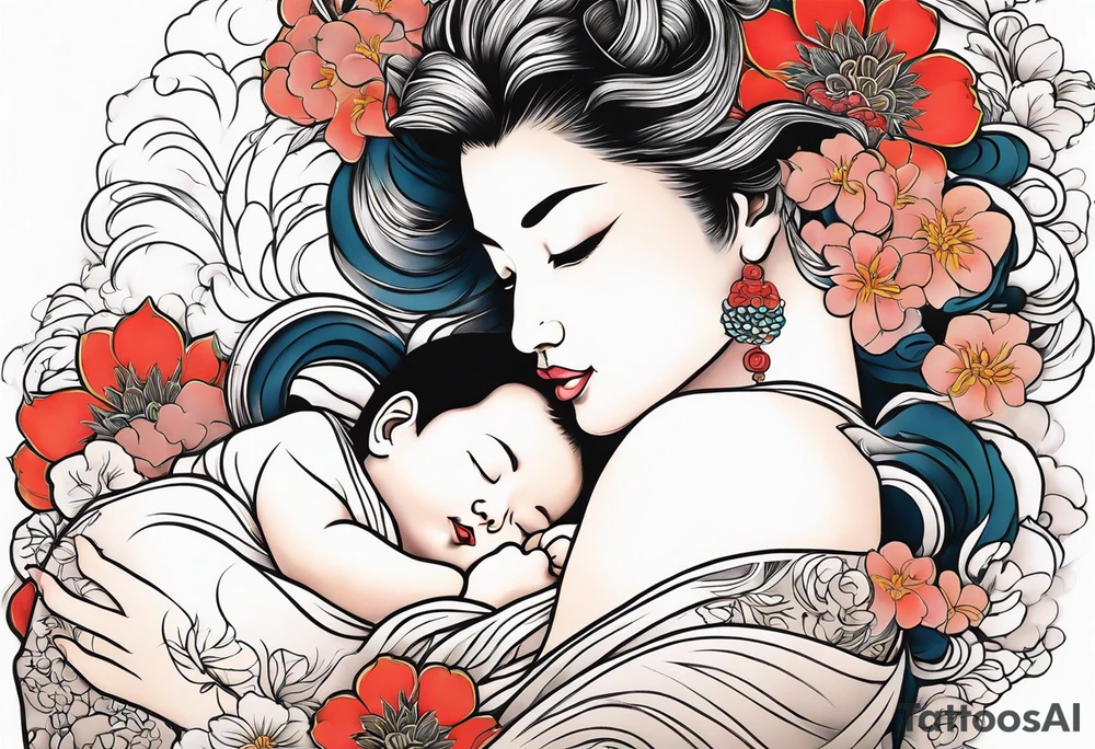 Breastfeeding tattoo idea