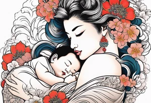 Breastfeeding tattoo idea