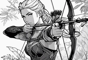 Archer from fate stay night tattoo idea