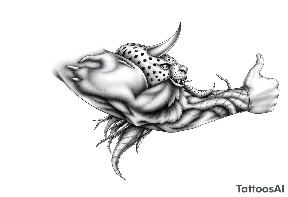 Kolu kaplayan bulutlar olsun ve aralarında şimşek yıldırım tattoo idea