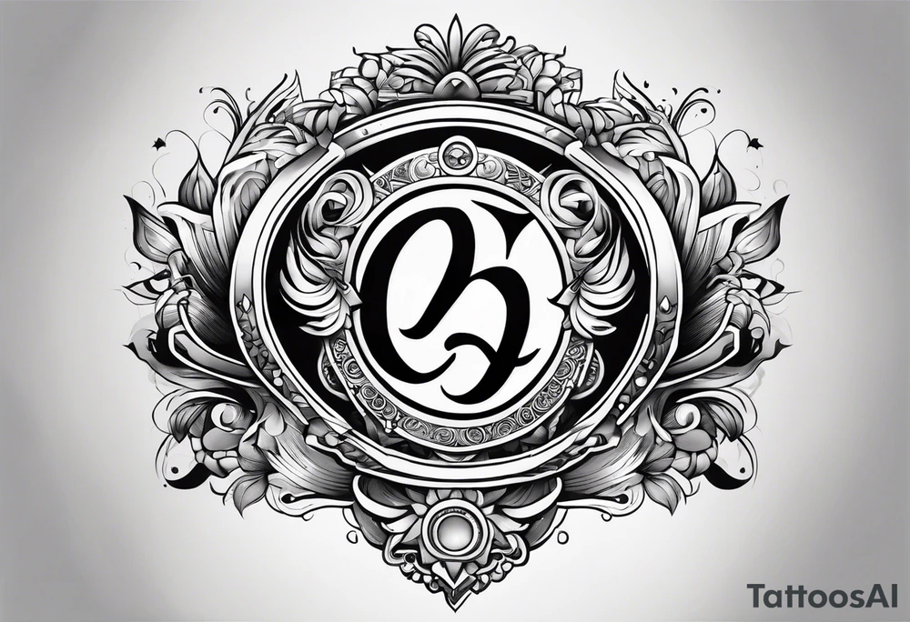 omega greek sign tattoo idea