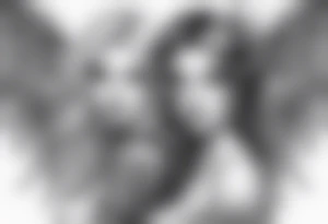 Angel and demon women tattoo idea
