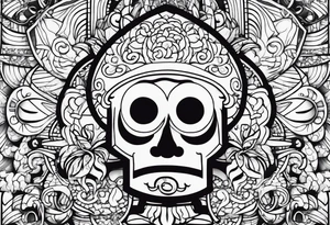 SpongeBob and brain tattoo idea