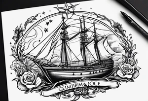 Gemini sign Capricorn sign tattoo tattoo idea