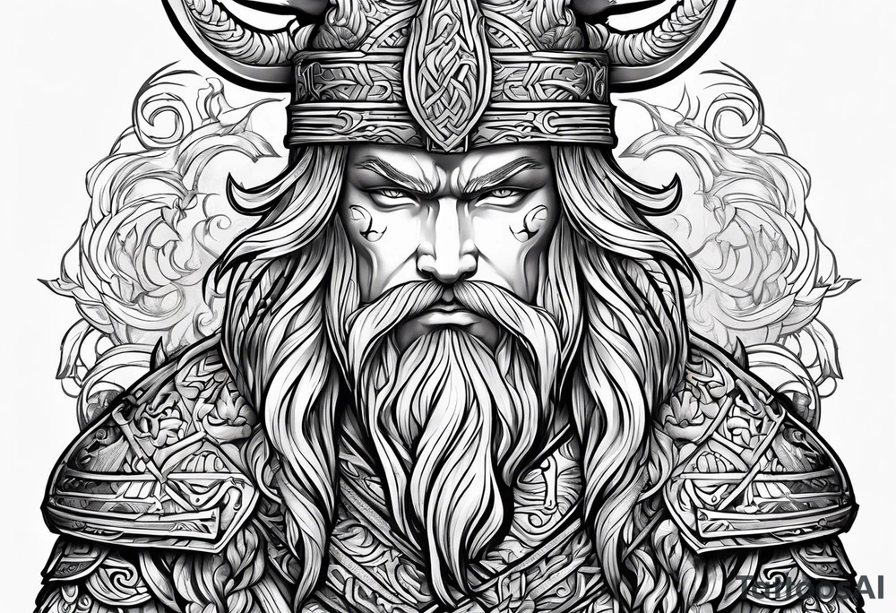 Strength change loyalty norse tattoo idea
