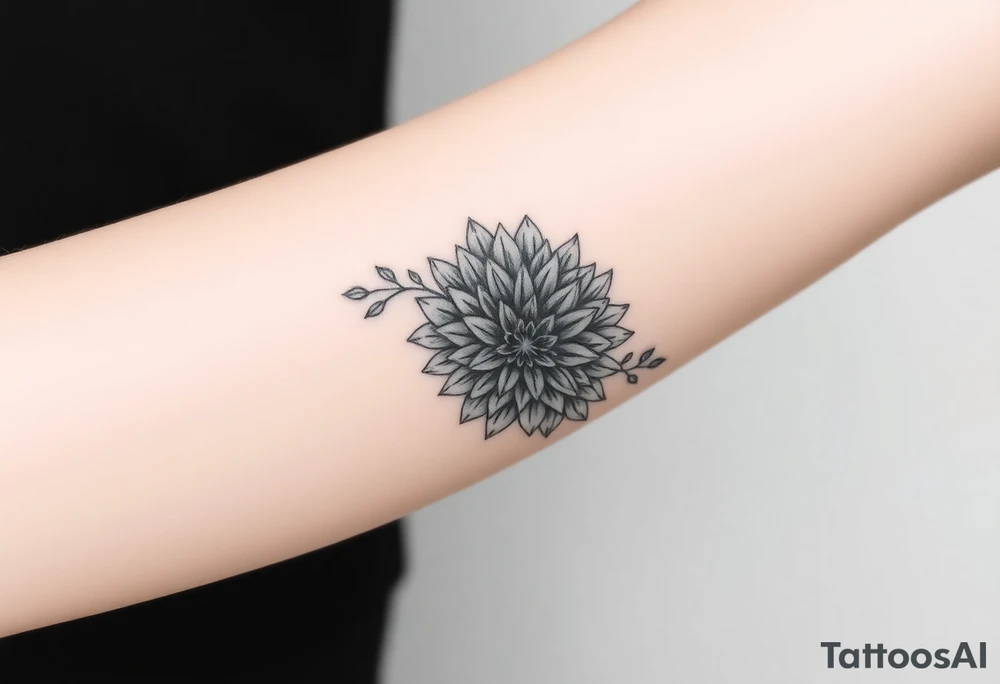 chrysanthemum tattoo tattoo idea