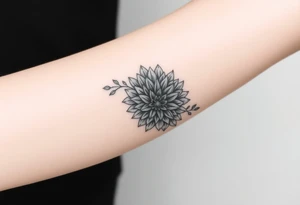 chrysanthemum tattoo tattoo idea