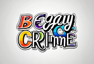 Be gay do crime tattoo idea