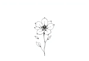 Flower scottland tattoo idea