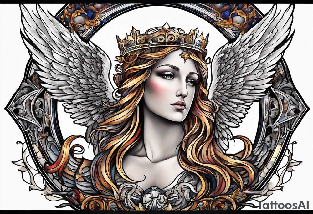 Angel of the Lord tattoo idea