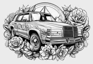 the letters A W R tattoo idea