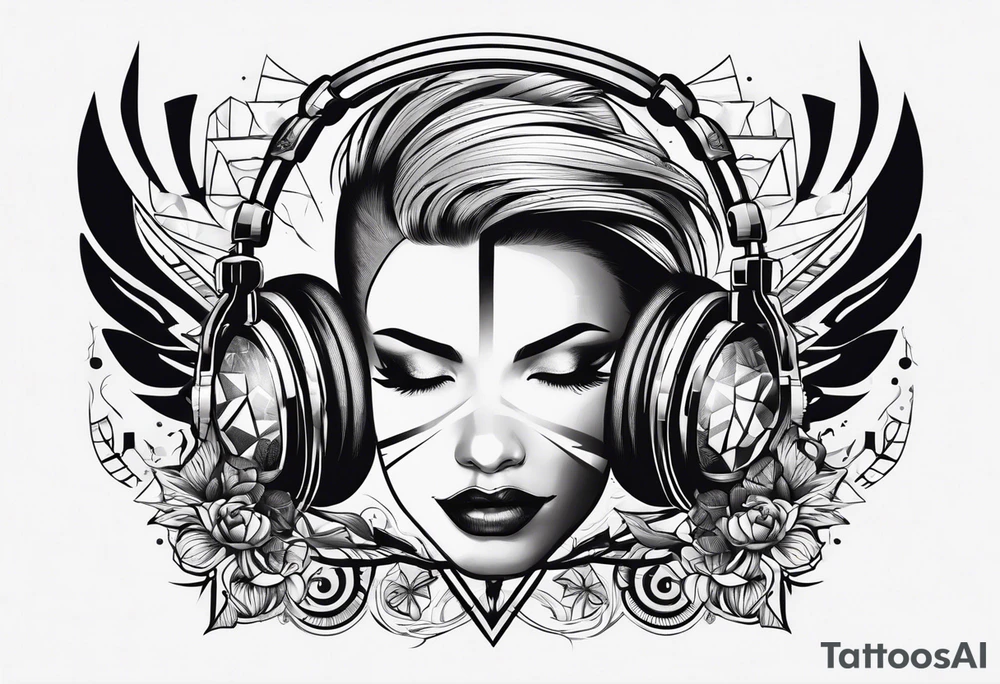 Music mixstation show tattoo idea
