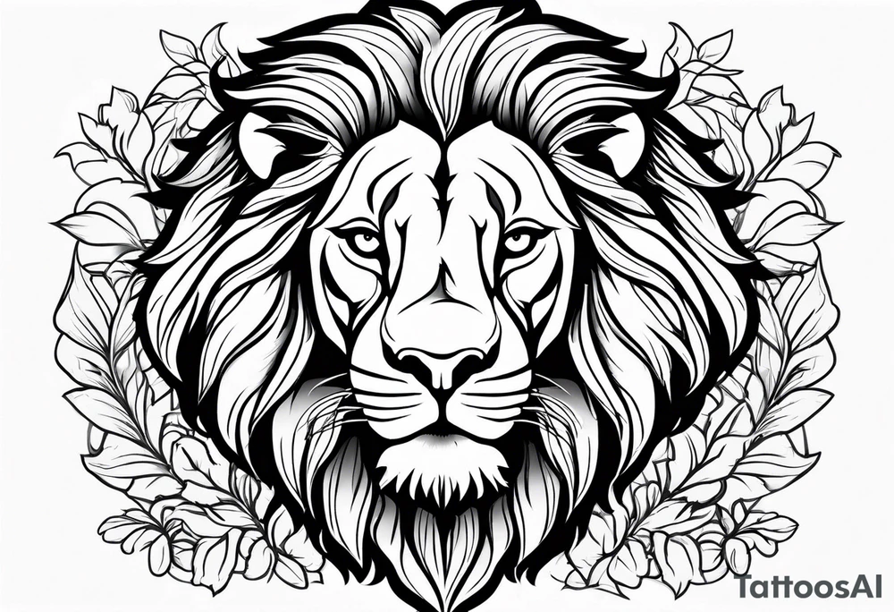 Lion  lionceau tattoo idea